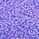 10/0 Preciosa Seed Beads C/L Fuchsia Transparent Blue
